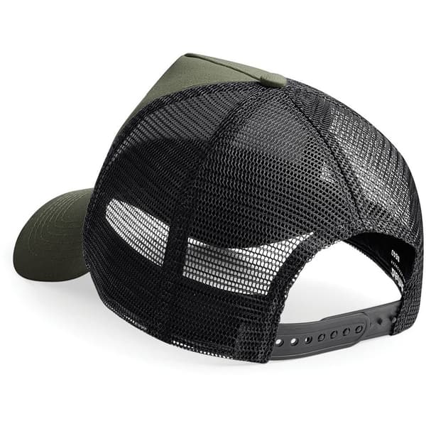 Beechfield Herre Half Mesh Trucker Cap / Hovedbeklædning