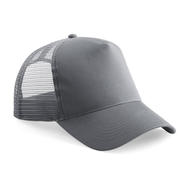 Beechfield Mens Half Mesh Trucker Cap / Headwear