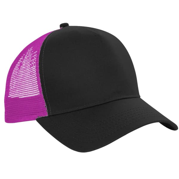 Beechfield Herre Half Mesh Trucker Cap / Hovedbeklædning