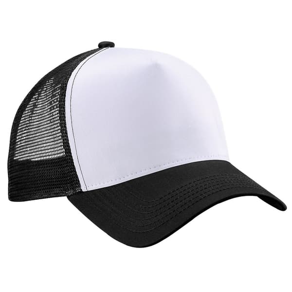 Beechfield Herre Half Mesh Trucker Cap / Hovedbeklædning