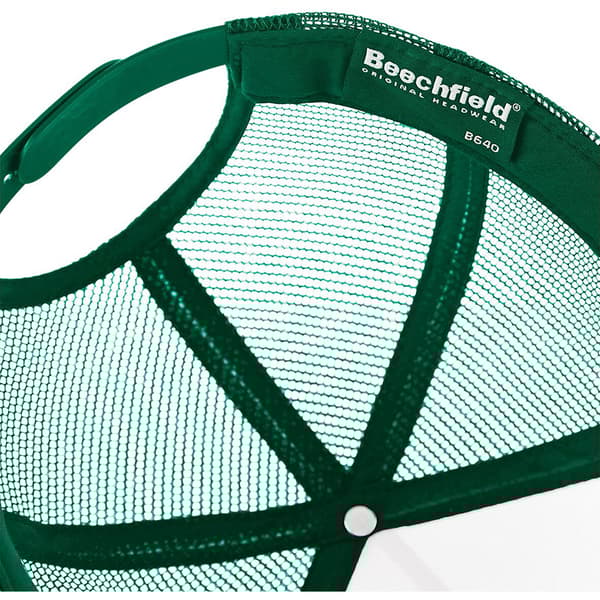 Beechfield Herre Half Mesh Trucker Cap / Hovedbeklædning