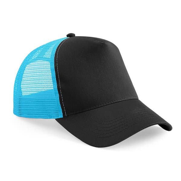 Beechfield Herre Half Mesh Trucker Cap / Hovedbeklædning