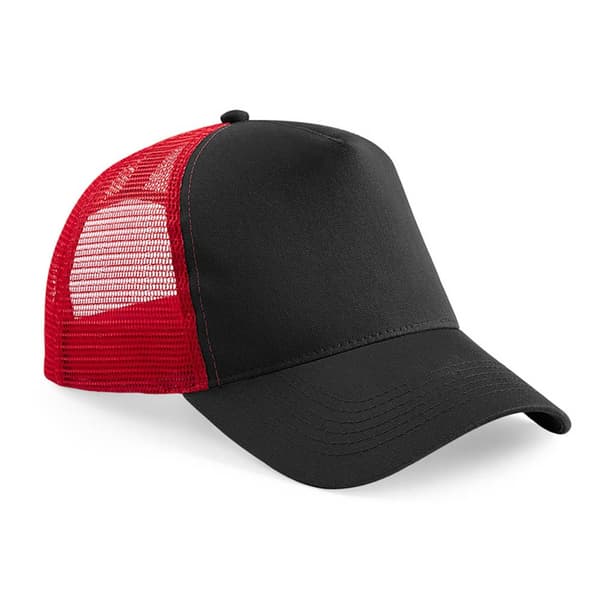 Beechfield Herre Half Mesh Trucker Cap / Hovedbeklædning