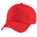 Miniatyrbild 3 av 4: Beechfield Unisex Plain Original 5 Panel Baseball Cap (2 st.)