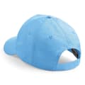 Miniatyrbild 2 av 4: Beechfield Unisex Plain Original 5 Panel Baseball Cap (2 st.)