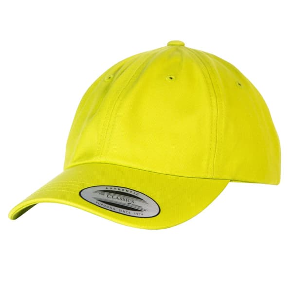 Yupoong Flexfit 6-panel Baseball Cap With Buckle (Pack of 2) Lime One Size