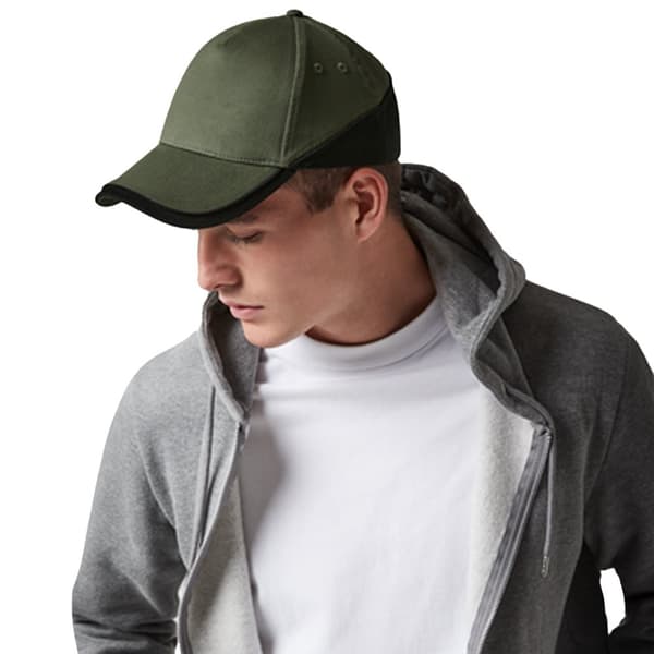 Beechfield Unisex Teamwear Competition Cap Baseball / Hovedbeklædning