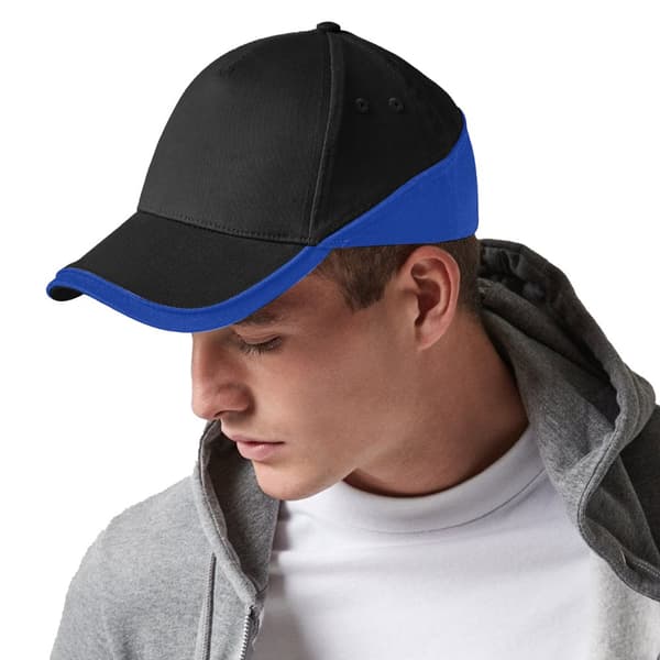 Beechfield Unisex Teamwear Competition Cap Baseball / Hovedbeklædning
