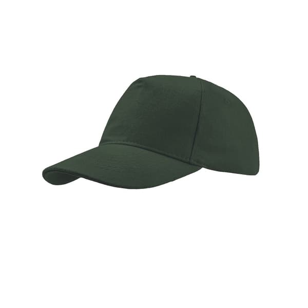 Atlantis Liberty Five Buckle Heavy Brush Cotton 5 Panel Cap
