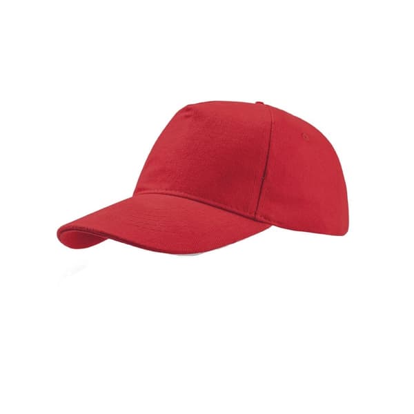 Atlantis Liberty Five Buckle Heavy Brush Cotton 5 Panel Cap