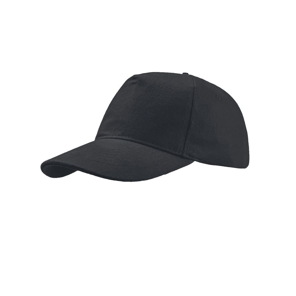 Atlantis Liberty fem spänne tunga borste bomull 5 Panel Cap