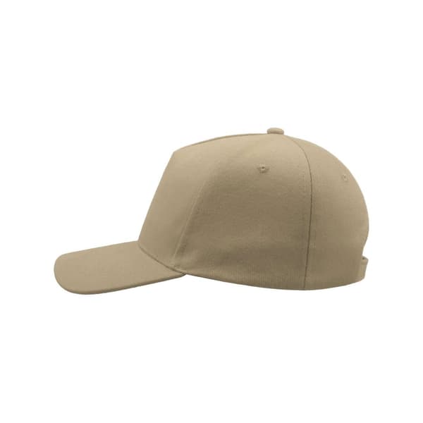 Atlantis Liberty Five Buckle Heavy Brush Cotton 5 Panel Cap