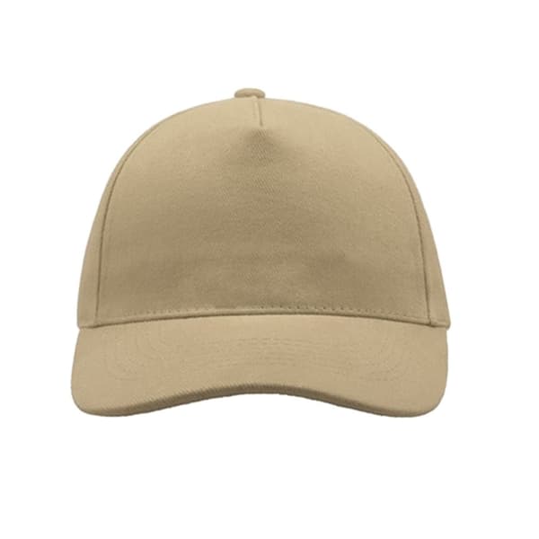 Atlantis Liberty Five Buckle Heavy Brush Cotton 5 Panel Cap