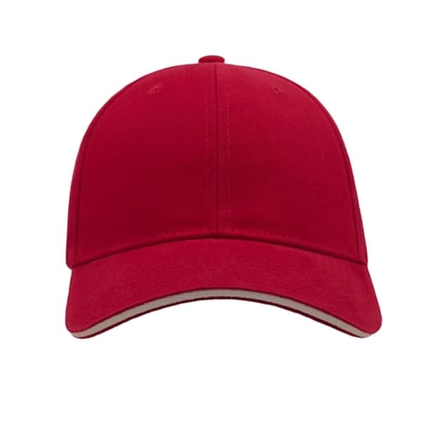 Atlantis Liberty Sandwich Heavy Brush Cotton 6 Panel Cap
