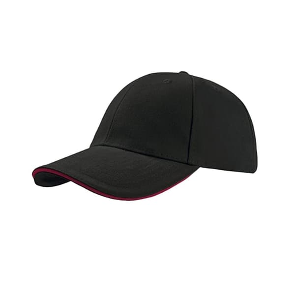 Atlantis Liberty Sandwich Heavy Brush Cotton 6 Panel Cap