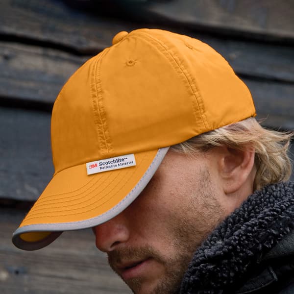 Result Unisex High-Vis Baseball Cap (3M) (2 st.)
