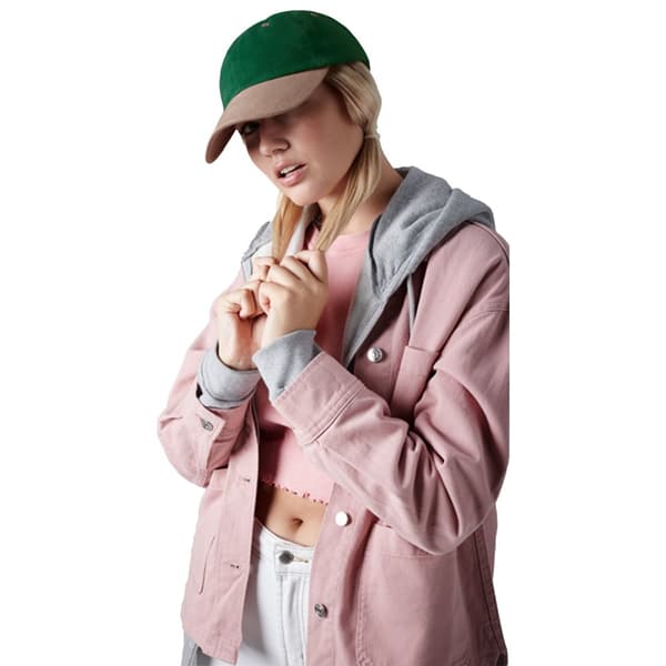 Beechfield Unisex Baseball Cap i kraftig børstet bomuld med lav profil
