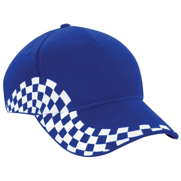 Beechfield Unisex Grand Prix Baseball Cap Bright Royal One Size