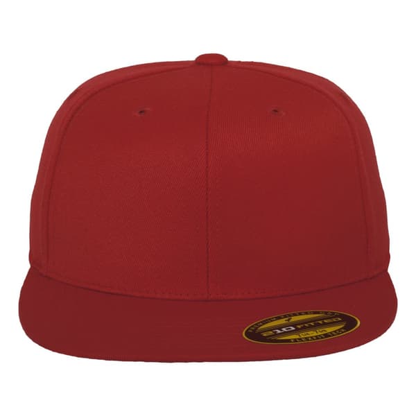 Yupoong Flexfit Unisex Premium 210 Fitted Flat Peak Cap
