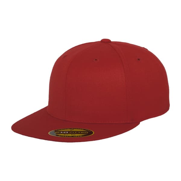 Yupoong Flexfit Unisex Premium 210 Fitted Flat Peak Cap