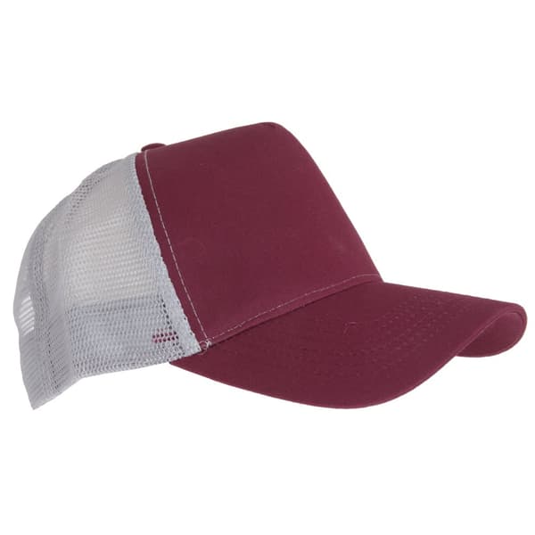 Beechfield Mens Half Mesh Trucker Cap / Headwear (Pack of 2)