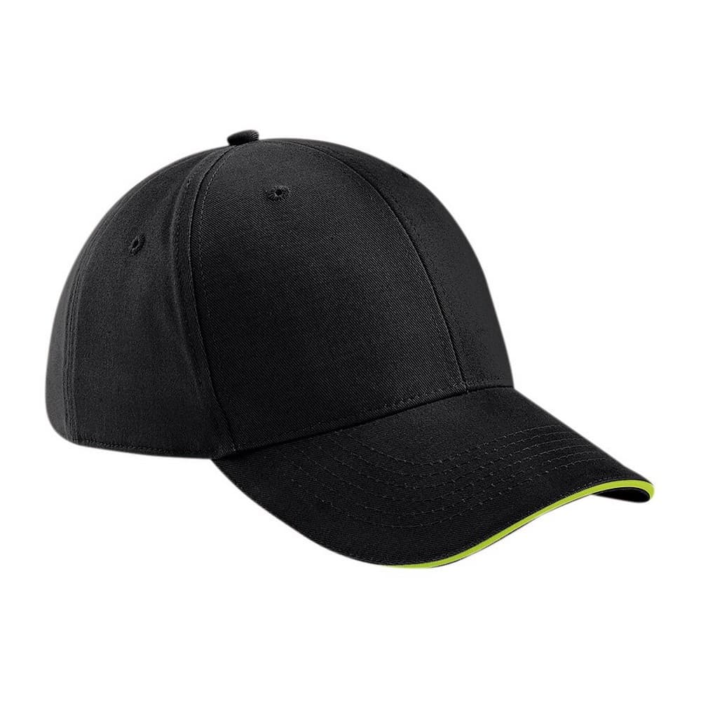 Beechfield Vuxna Unisex Athleisure bomullsbasebollkeps (2 st.)