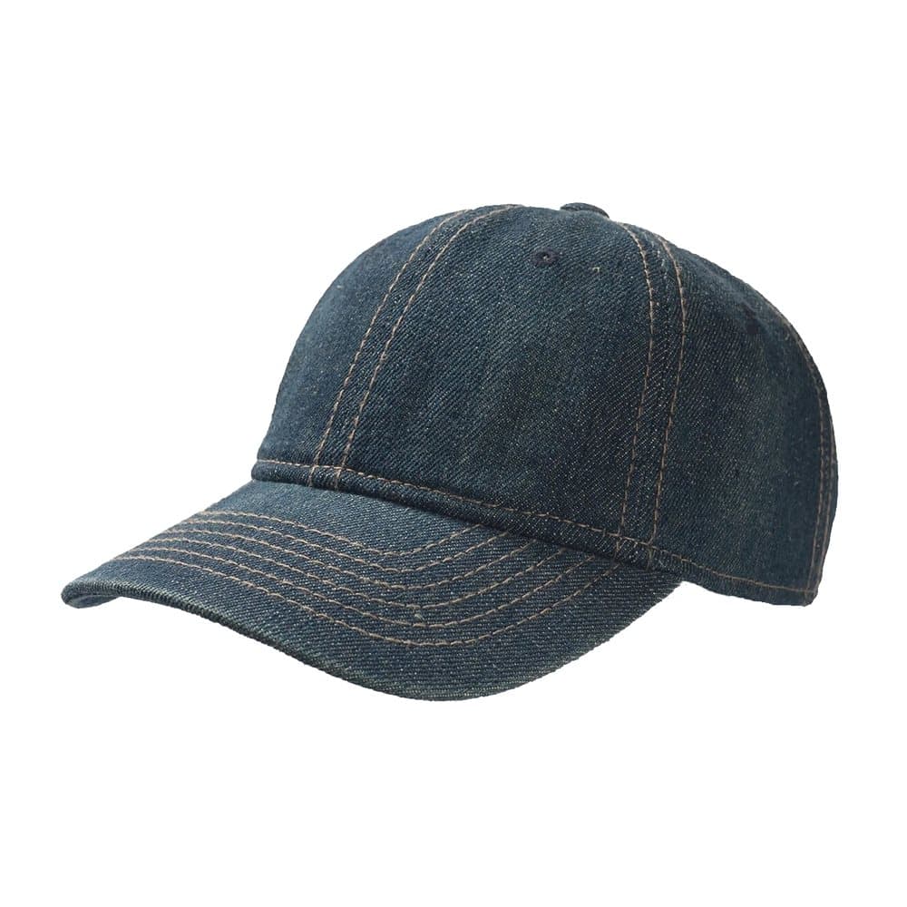 Atlantis Dynamic 6 Panel Denim Tvättad Baseball Cap