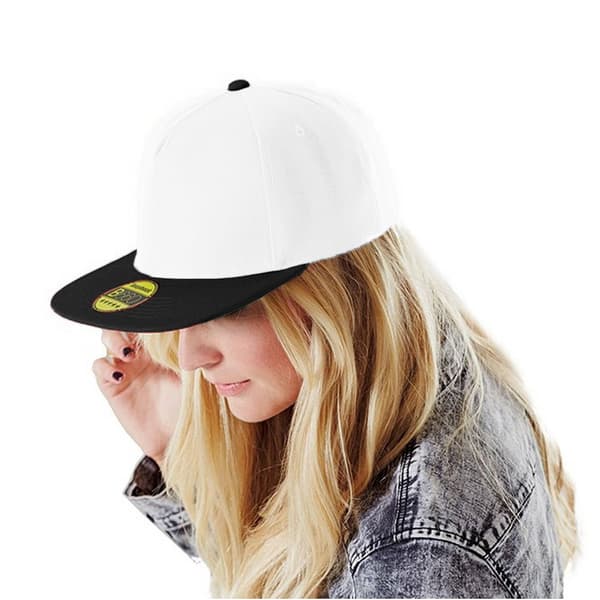 Beechfield Unisex Original Flat Peak Snapback Cap (2 st.)