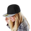 Miniatyrbild 2 av 3: Beechfield Unisex Original Flat Peak Snapback Cap (2 st.)