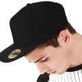 Miniatyrbild 3 av 3: Beechfield Unisex Original Flat Peak Snapback Cap (2 st.)