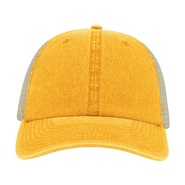Atlantis Unisex Case Pigment Dyed 6 Panel Trucker Cap