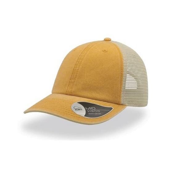 Atlantis Unisex Case Pigment Dyed 6 Panel Trucker Cap
