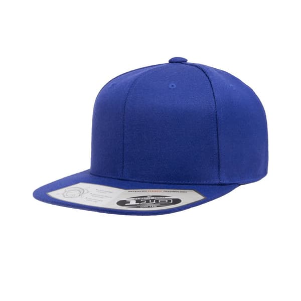 Yupoong Flexfit Unisex 110 Plain Fitted Snapback Cap