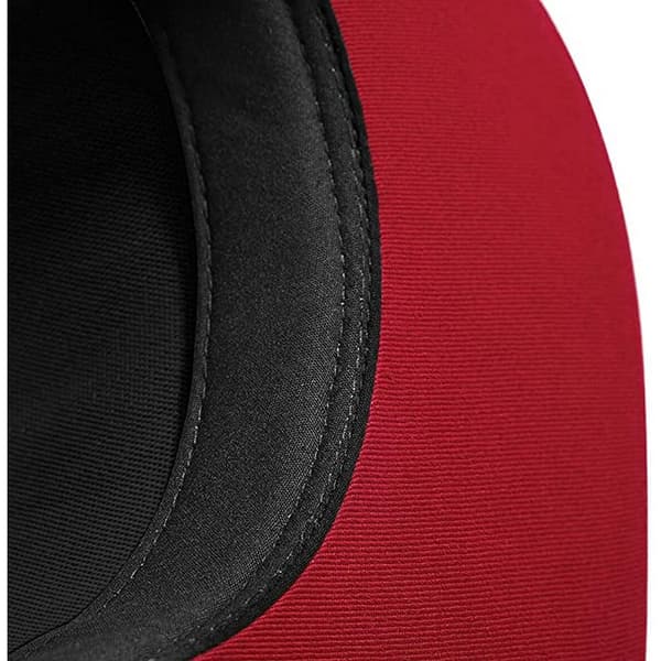 Beechfield Unisex 5 Panel kontrast Snapback Cap med kontrastfarve (pakke med 2)