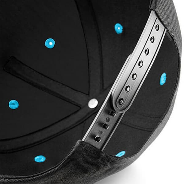 Beechfield Unisex 5 Panel kontrast Snapback Cap med kontrastfarve (pakke med 2)