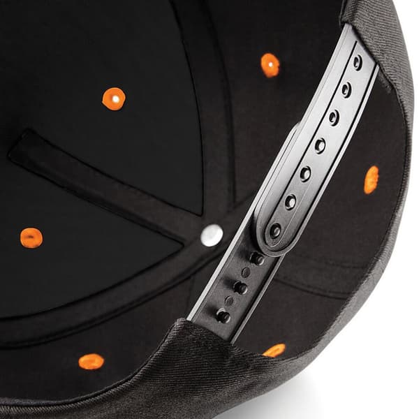 Beechfield Unisex 5 Panel kontrast Snapback Cap med kontrastfarve (pakke med 2)