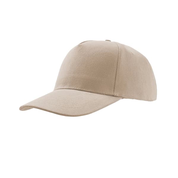 Atlantis Liberty Five Heavy Brush Cotton 5 Panel Cap (pakke med 2)