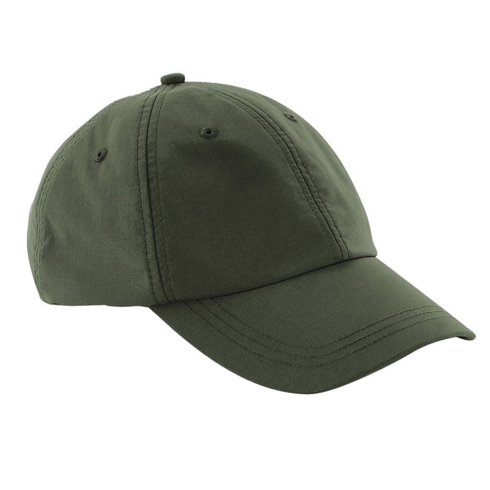 Beechfield Unisex Outdoor Waterproof 6 Panel Baseball Cap (Pack of 2)