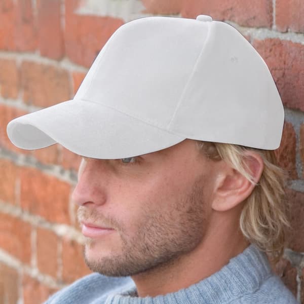 Result Pro Style Heavy børstet bomuld Baseball Cap