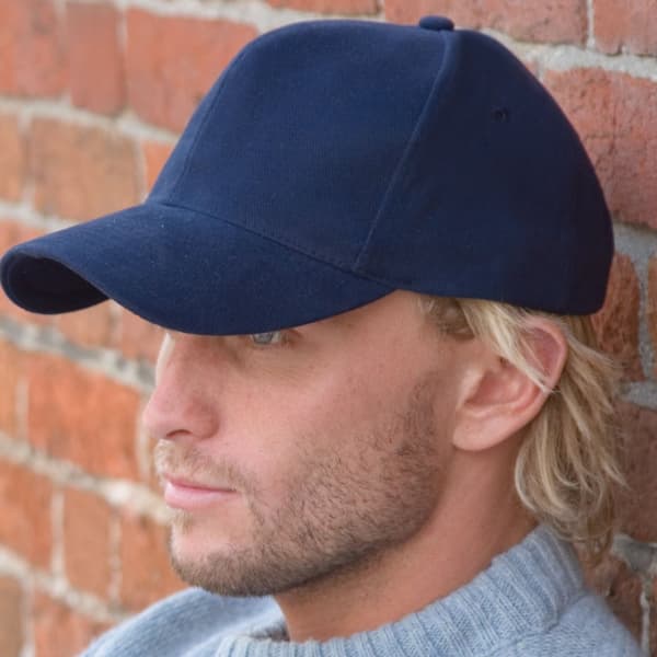 Result Pro Style Heavy børstet bomuld Baseball Cap