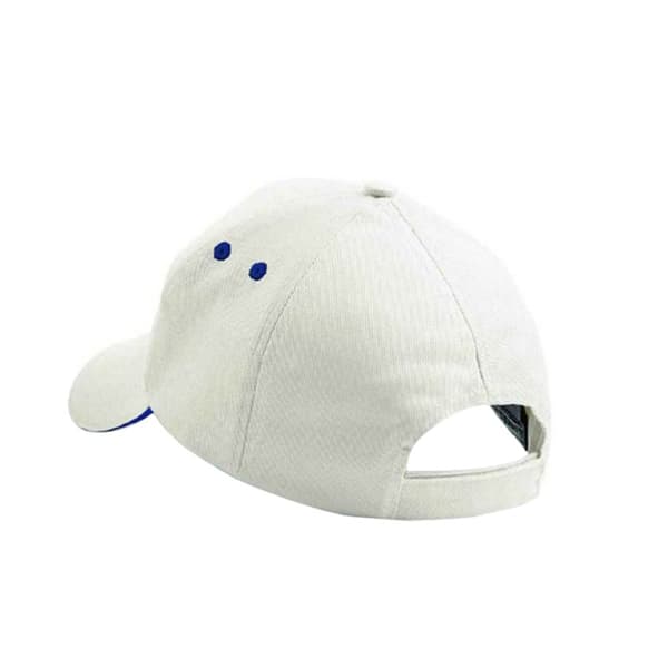 Beechfield Unisex Ultimate 5 Panel Contrast Baseball Cap med Sandwich Peak / Headwear