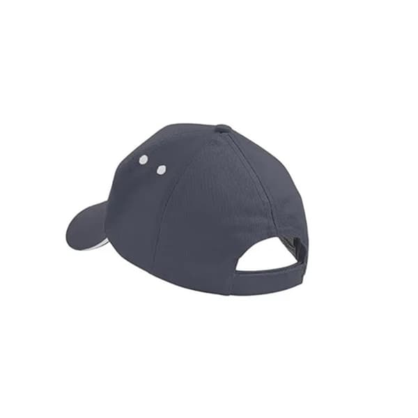 Beechfield Unisex Ultimate 5 Panel Contrast Baseball Cap med Sandwich Peak / Headwear