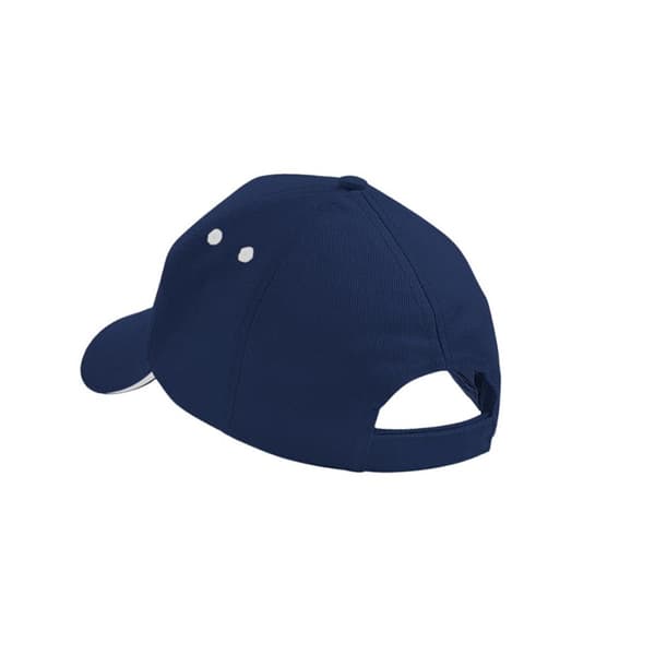 Beechfield Unisex Ultimate 5 Panel Contrast Baseball Cap med Sandwich Peak / Headwear