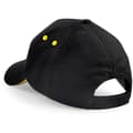 Miniatyrbild 2 av 4: Beechfield Unisex Ultimate 5 Panel Contrast Baseball Cap med Sandwich Peak / Headwear