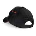 Miniatyrbild 4 av 4: Beechfield Unisex Ultimate 5 Panel Contrast Baseball Cap med Sandwich Peak / Headwear