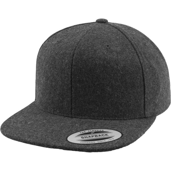 Flexfit by Yupoong Melton uld Snapback Cap Dark Grey One Size