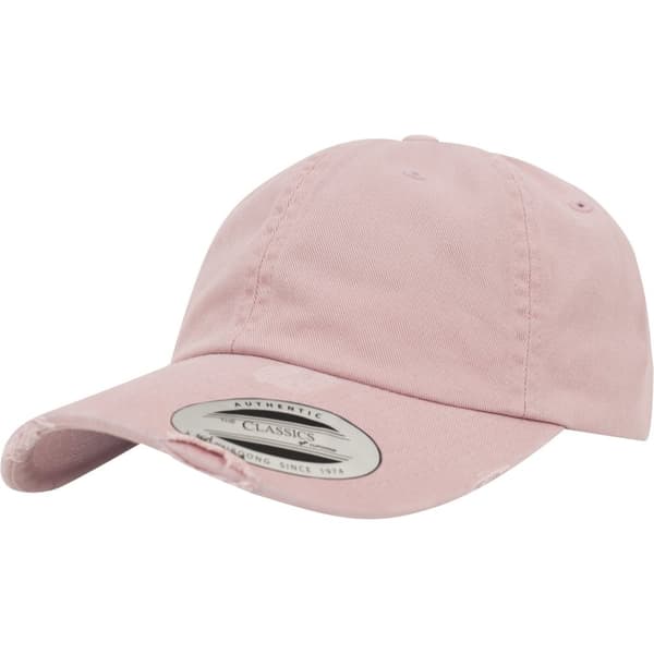 Flexfit by Yupoong Lav profil ødelagt hætte Pink One Size