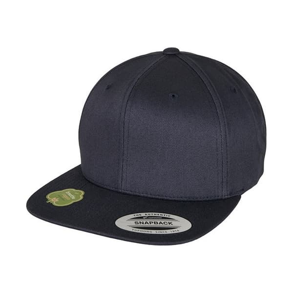 Flexfit by Yupoong Unisex Snapback Cap i økologisk bomuld