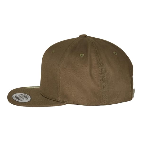 Flexfit by Yupoong Unisex Snapback Cap i ekologisk bomull