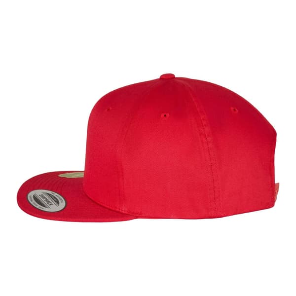 Flexfit by Yupoong Unisex Snapback Cap i økologisk bomuld